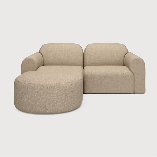 Bulky modular sofa set - Almond - 190 x 190 x 75 cm (10S22253) by Ethnicraft