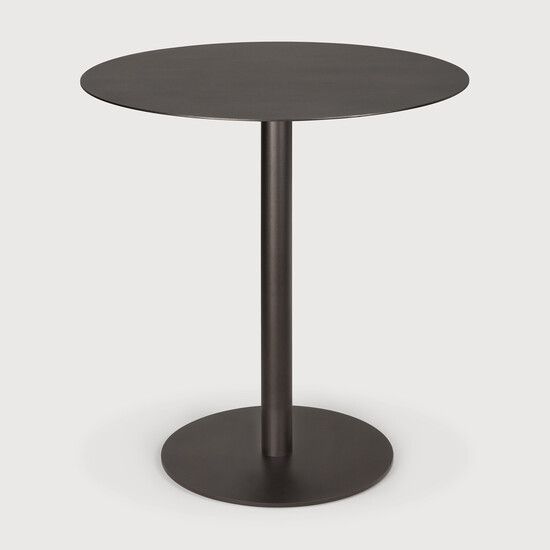 Blend outdoor dining table - Dark Bronze - 70 x 70 x 76 cm (10S60131) by Ethnicraft