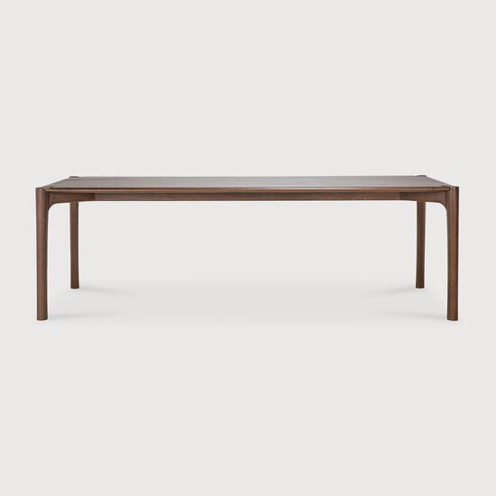 PI dining table - Brown - 200 x 95 x 76 cm (10111558) by Ethnicraft