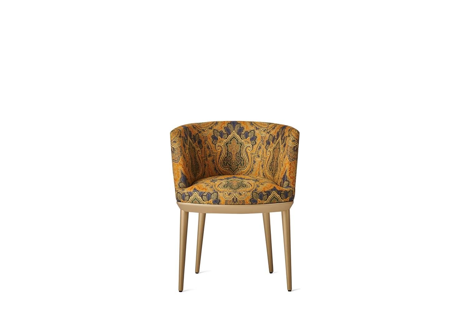 BARE - chair with armrests by ETRO Home Interiors