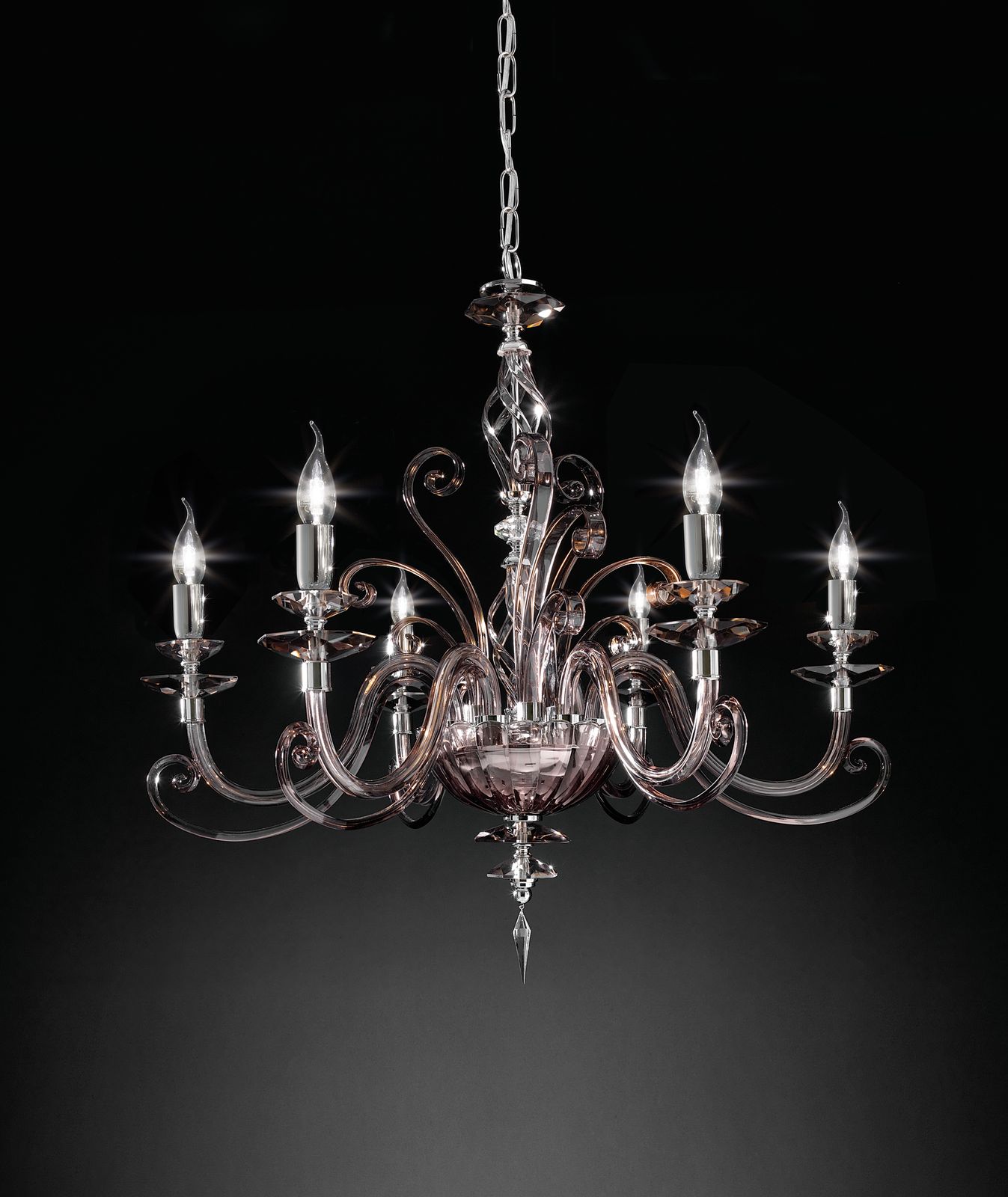 Alicante Fumè L6 by Euroluce Lampadari