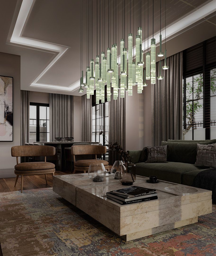 Astract Ellipse by Euroluce Lampadari