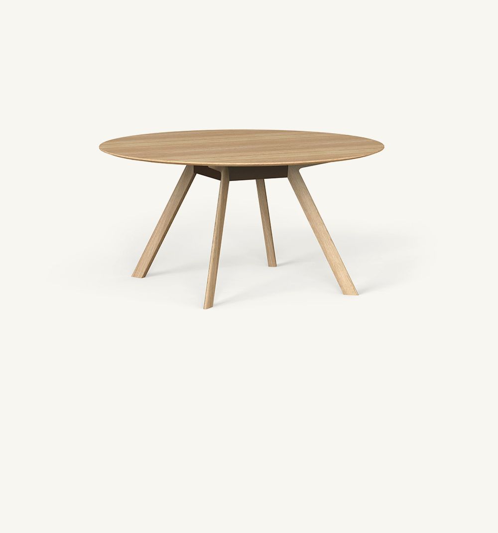 Atrivm indoor round dining table by EXPORMIM
