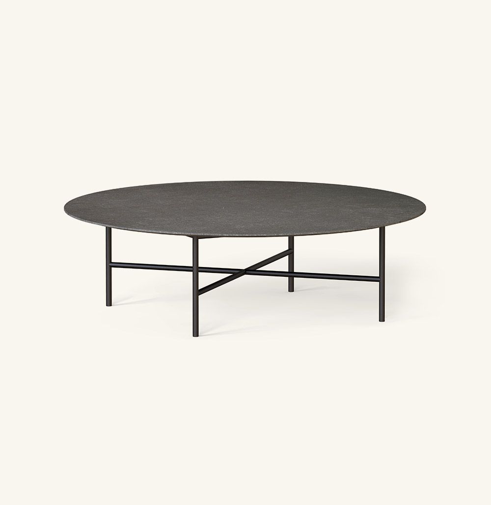 Grada outdoor round coffee table by EXPORMIM