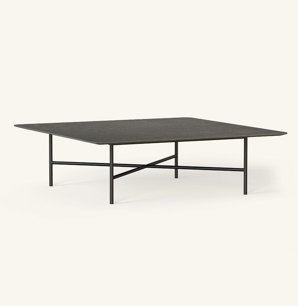 Grada outdoor square coffee table by EXPORMIM