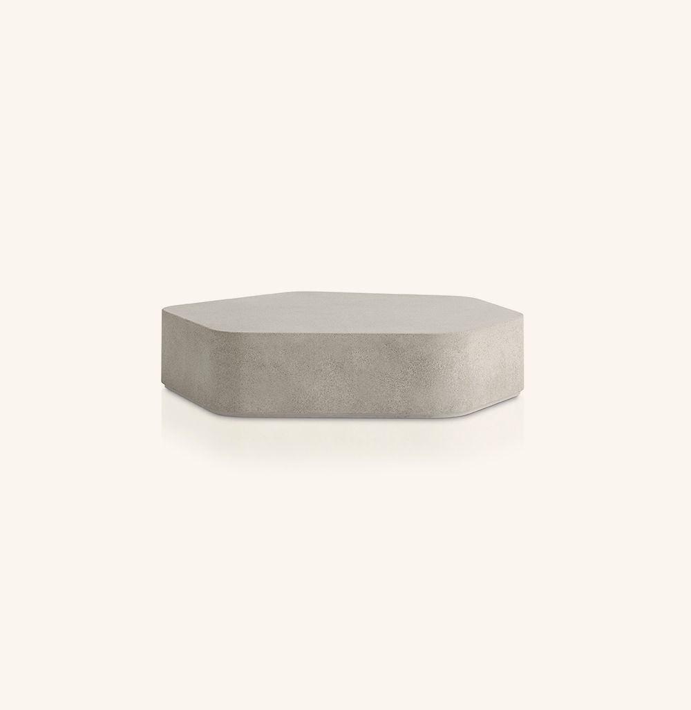 Talo outdoor hexagonal coffee table by EXPORMIM