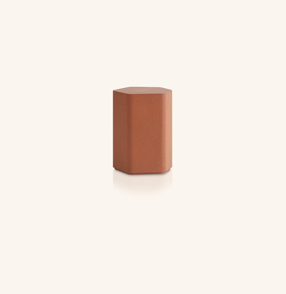 Talo outdoor hexagonal side table by EXPORMIM