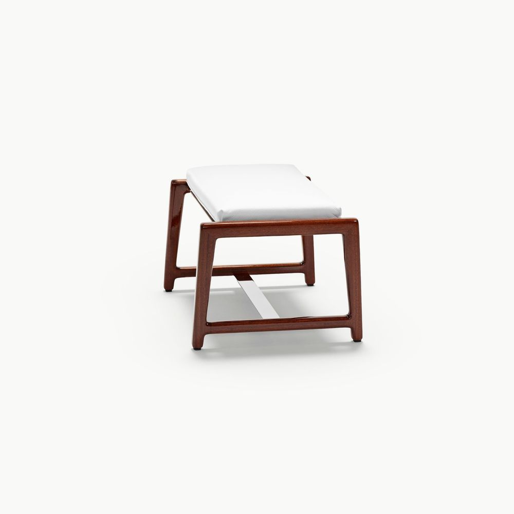 EXTETA x RIVA Wooden Pouf by Exteta