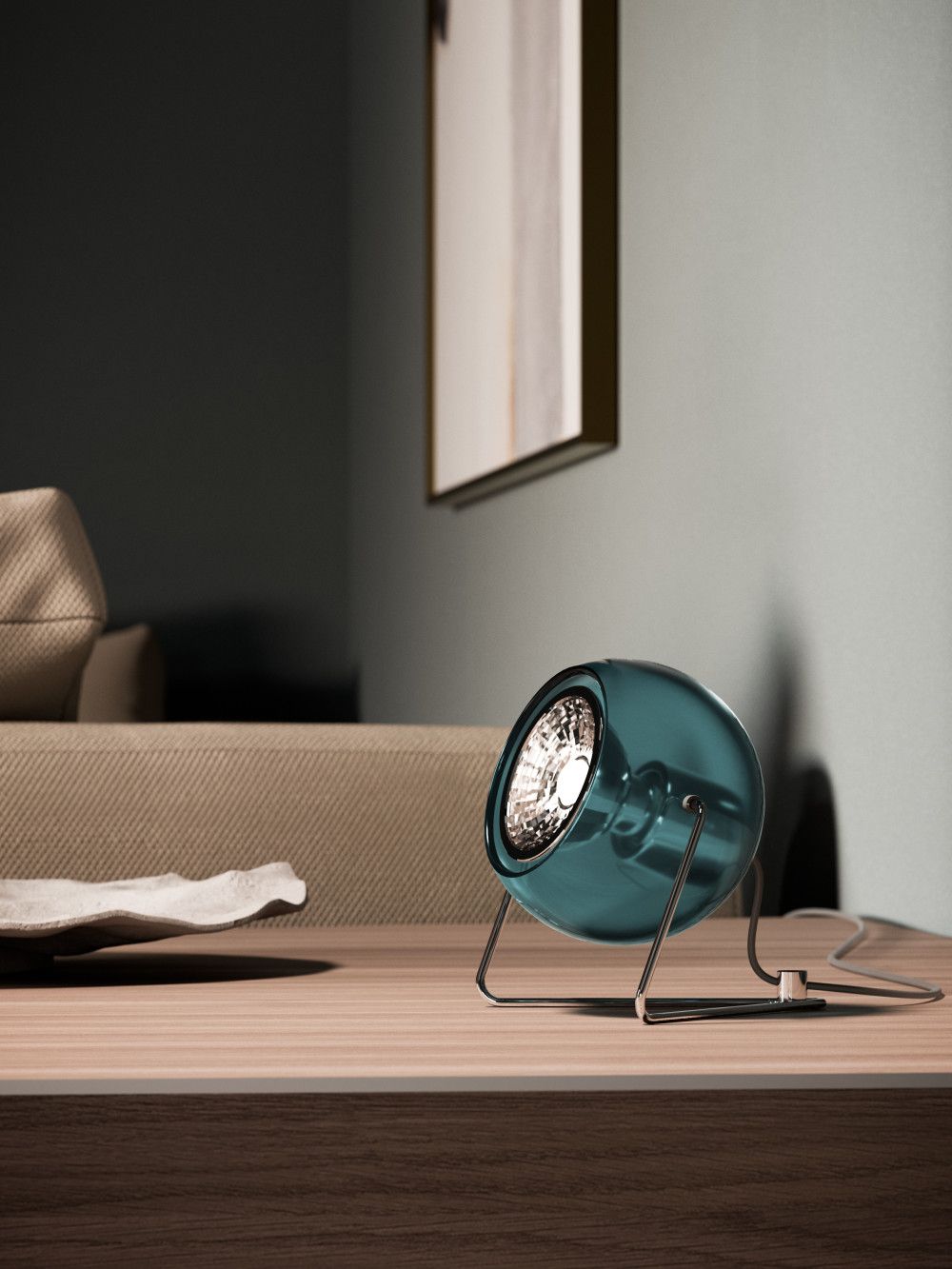 Beluga D57 Table lamp by Fabbian