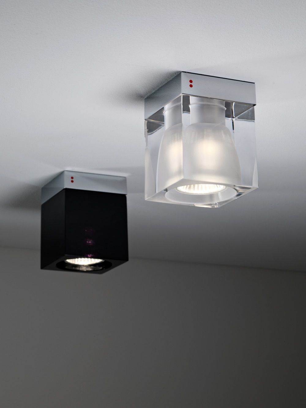 Cubetto D28 Ceiling lamp by Fabbian