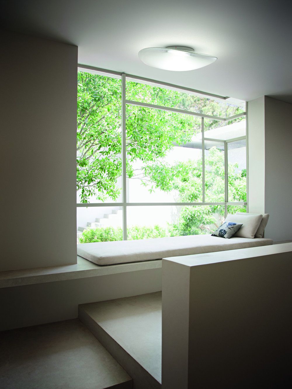 Loop F35 Ceiling lamp by Fabbian