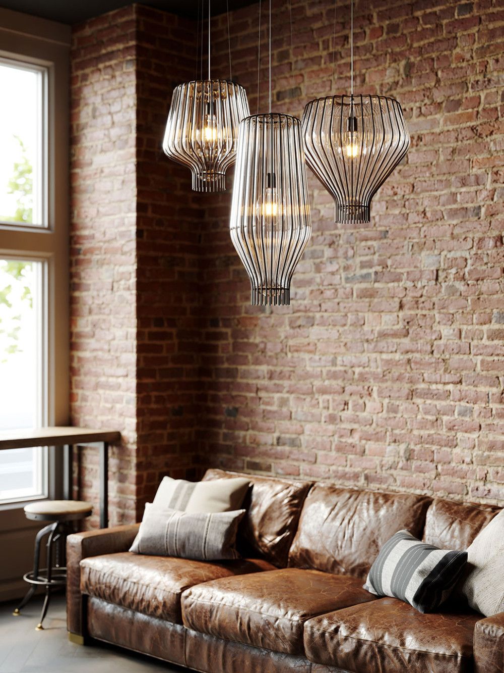 Saya F47 Pendant lamp by Fabbian