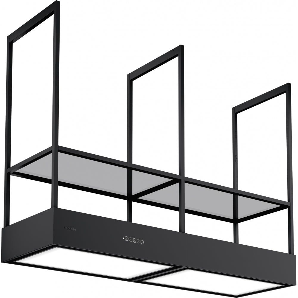 Hood T-Shelf Evolution Black Matt F160 by FABER