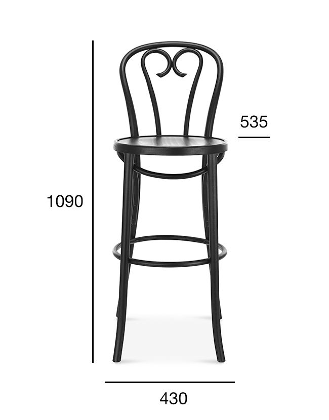 Bar stool 16 by Fameg