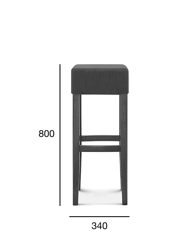 Bar stool Square BST-0515/1 by Fameg