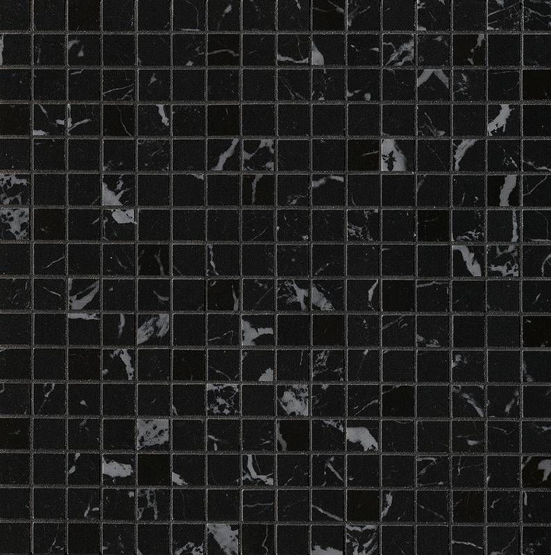 NERO ELEGANTE MOSAICO BRILLANTE Roma gold by FAP ceramiche