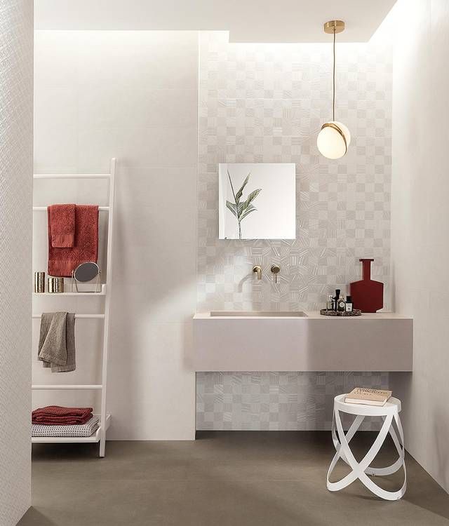 PLOT WHITE Sheer by FAP ceramiche