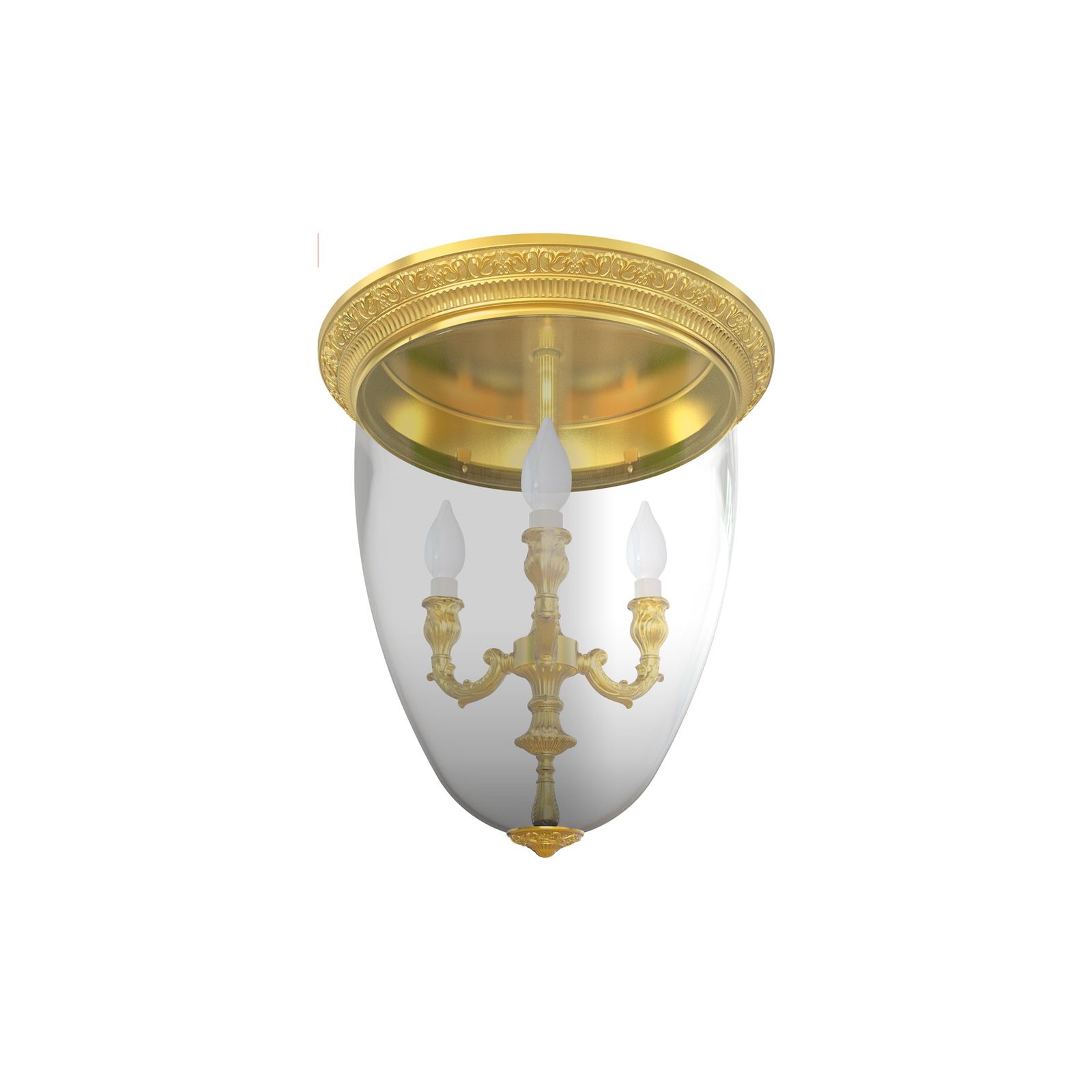 Classic ceiling light VERONA I by FEDE