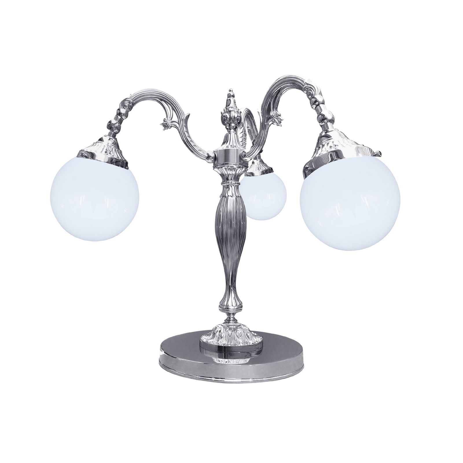 CATANIA I GLASS table lamp by FEDE