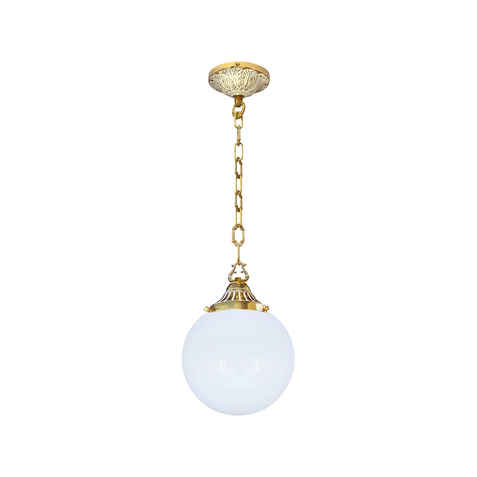 Classic MESSINA GLASS pendant lamp by FEDE