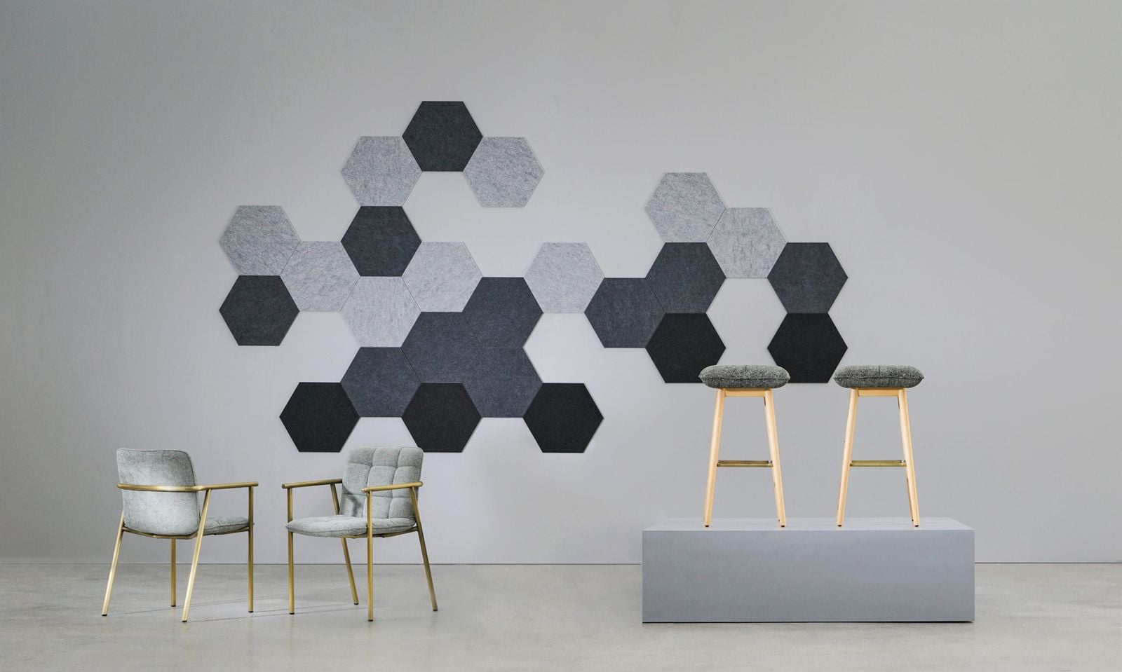 Hexagons by Feltouch