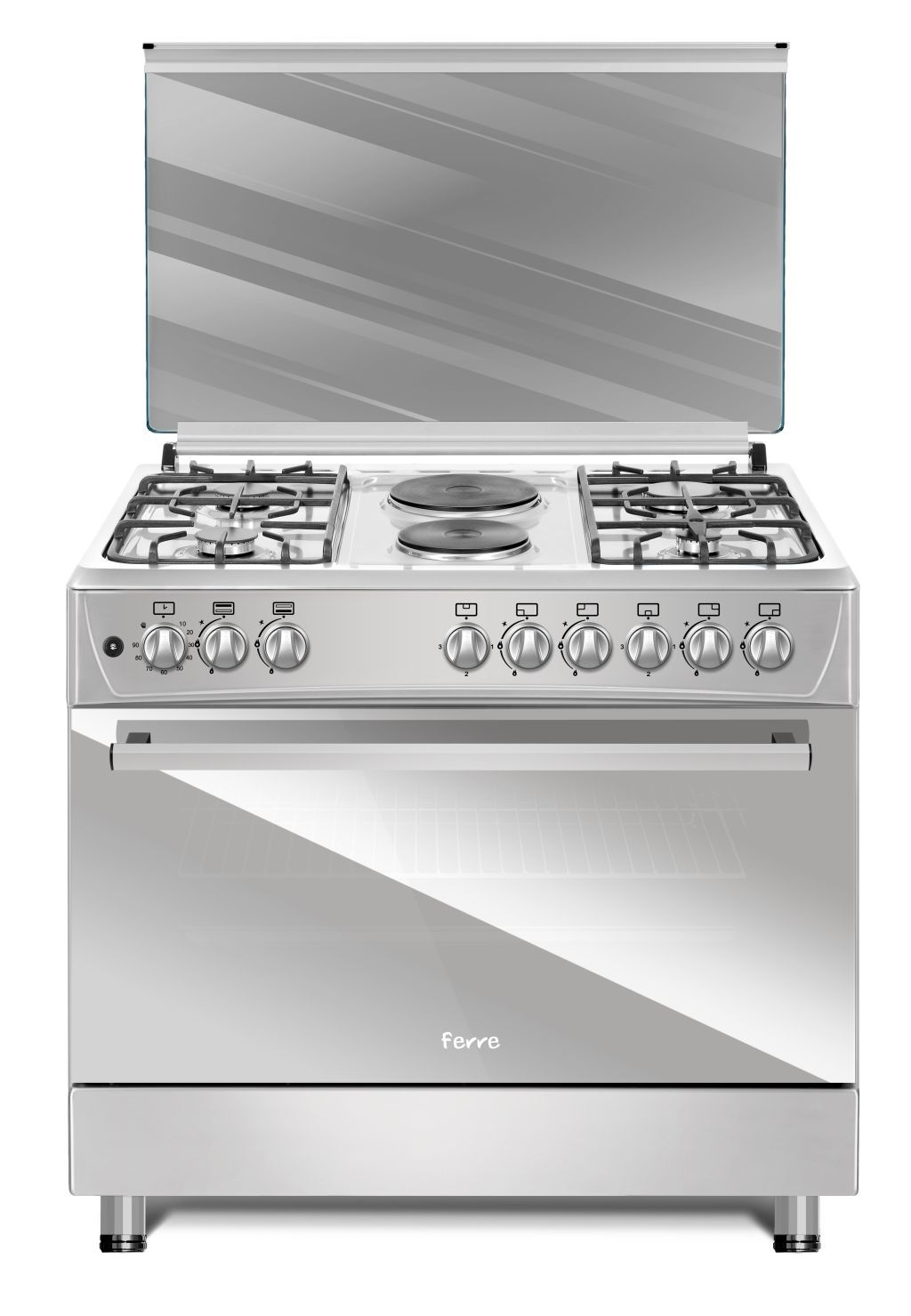 F9P42E3-I1LRM Free Standing Cooker by Ferre