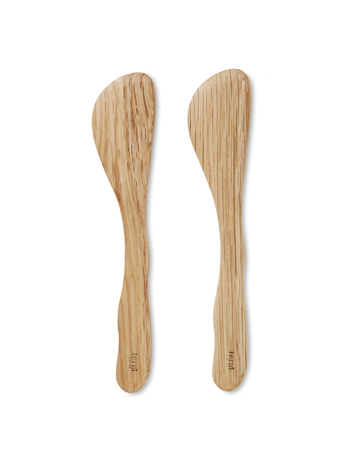 Cairn Butter Knives - Set of 2 - Oak by Ferm Living