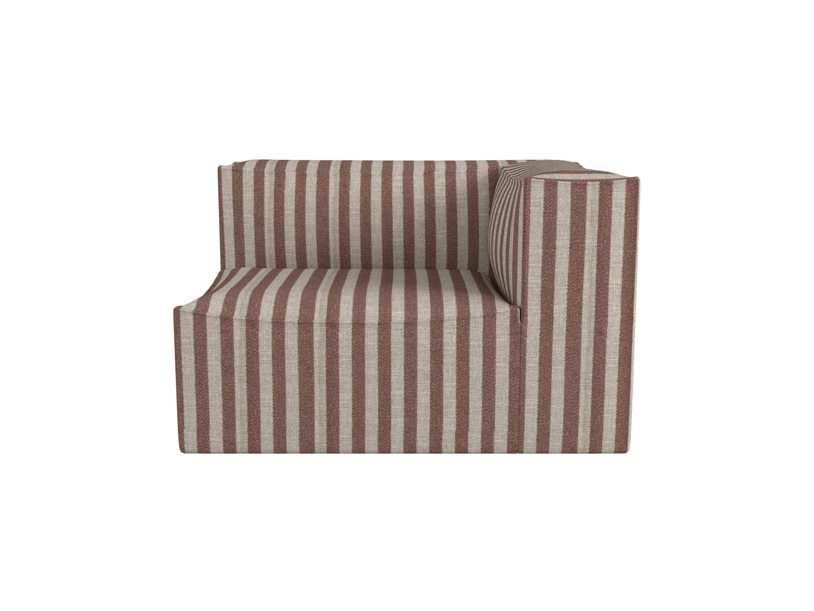 Catena Sofa Armrest Right S401 - Louisiana - Sand/Chocolate by Ferm Living