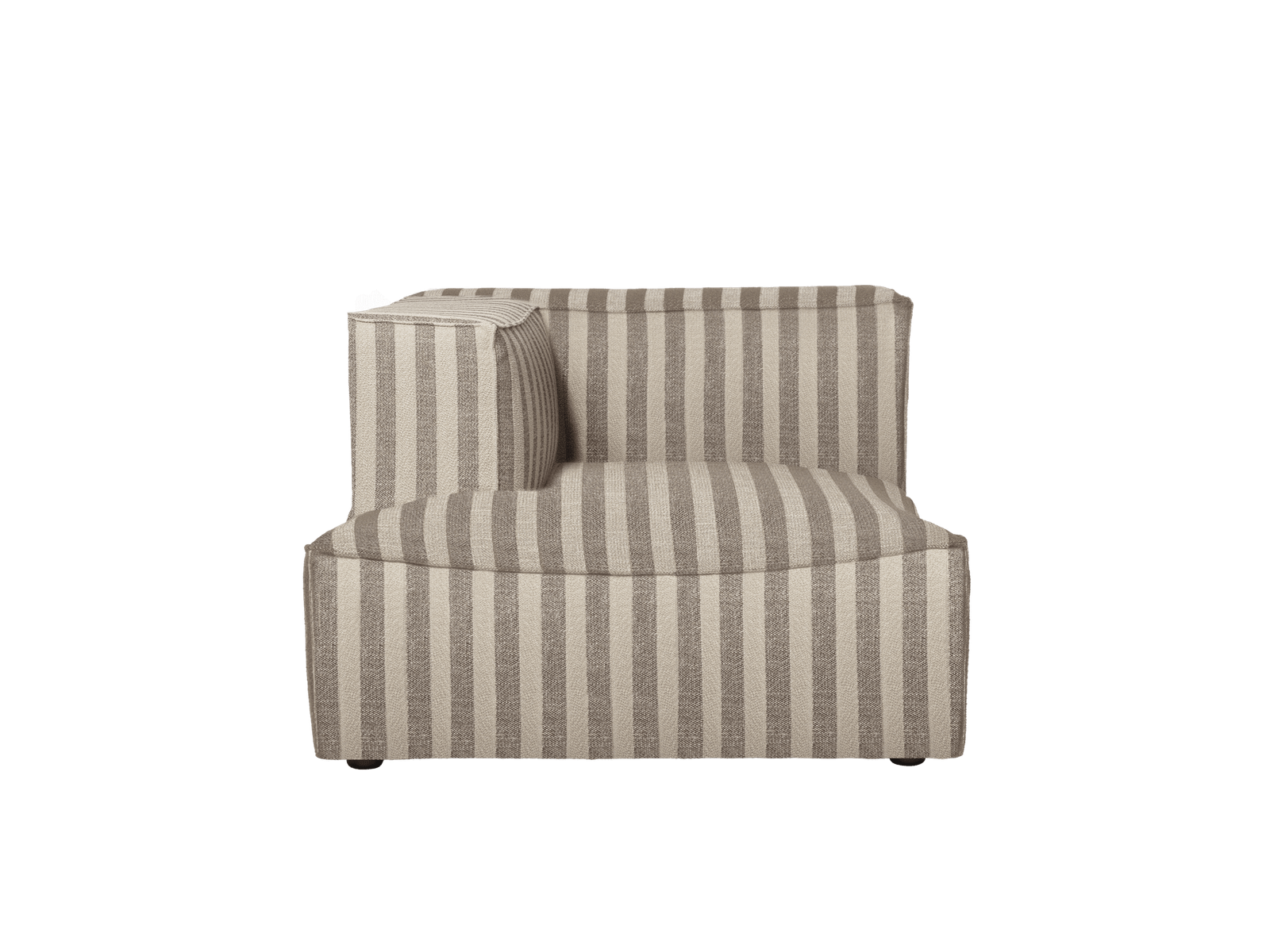 Catena Sofa Chaise Longue Left L600 - Louisiana - Sand/Off-White by Ferm Living