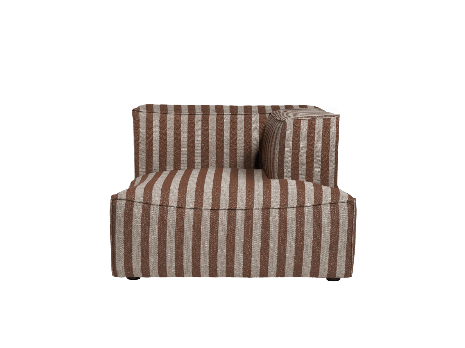 Catena Sofa Chaise Longue Right L601 - Louisiana - Sand/Chocolate by Ferm Living