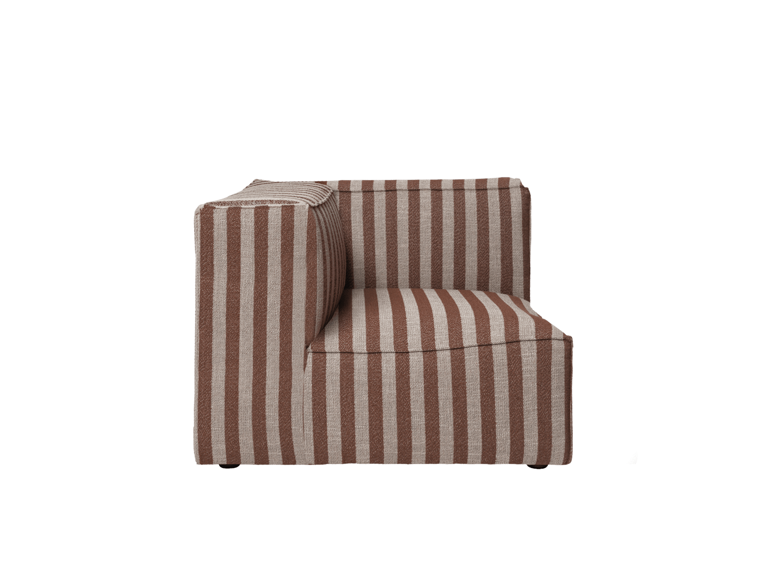 Catena Sofa Connect Corner L200 - Louisiana - Sand/Chocolate by Ferm Living