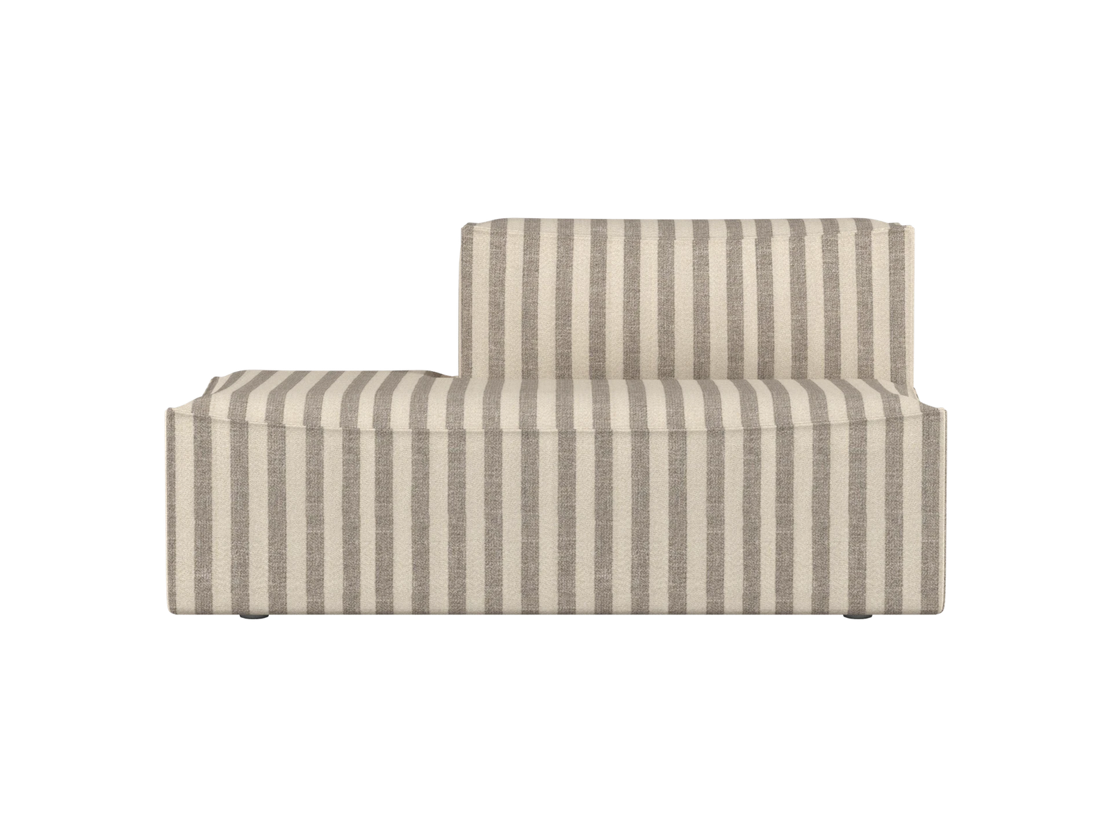 Catena Sofa Open End Left S300 - Louisiana - Sand/Off-White by Ferm Living