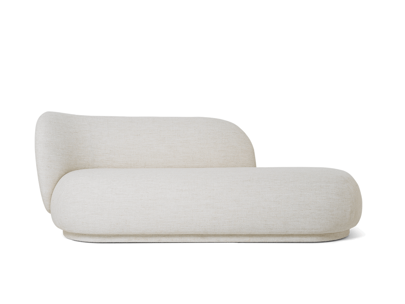 Rico Divan Left - Bouclé - Off-White by Ferm Living