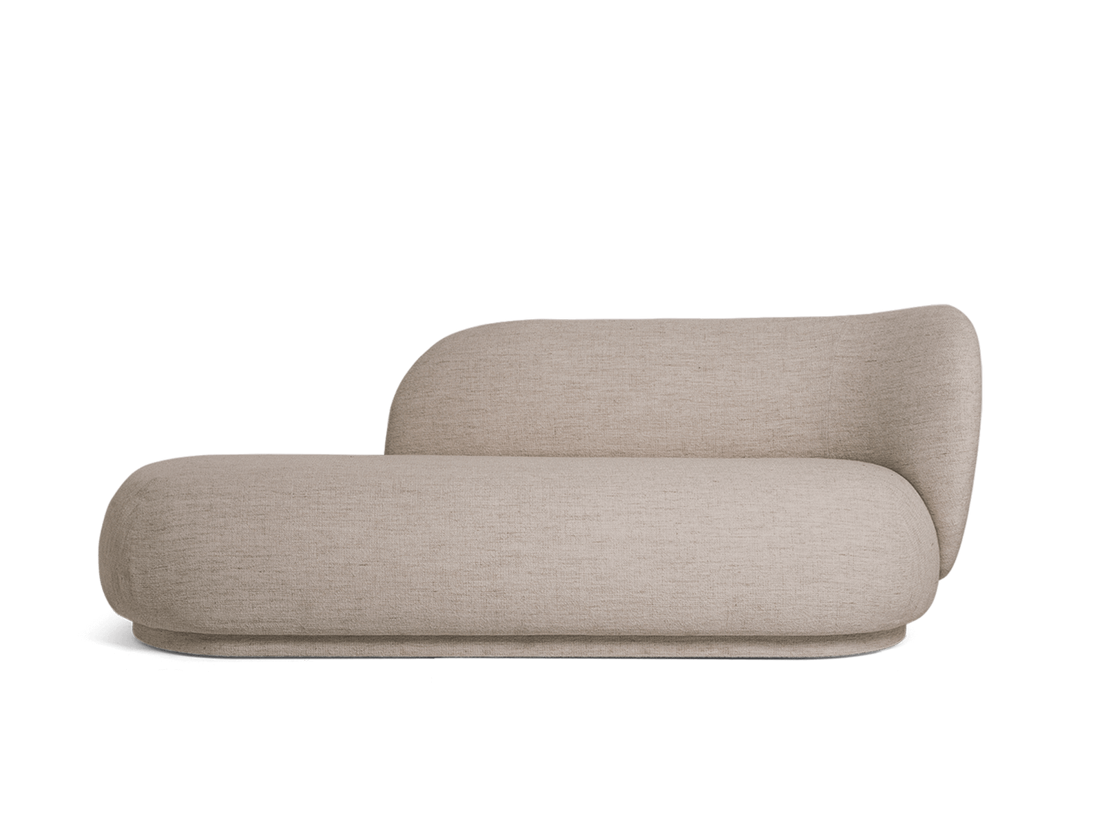 Rico Divan Right - Bouclé - Sand by Ferm Living