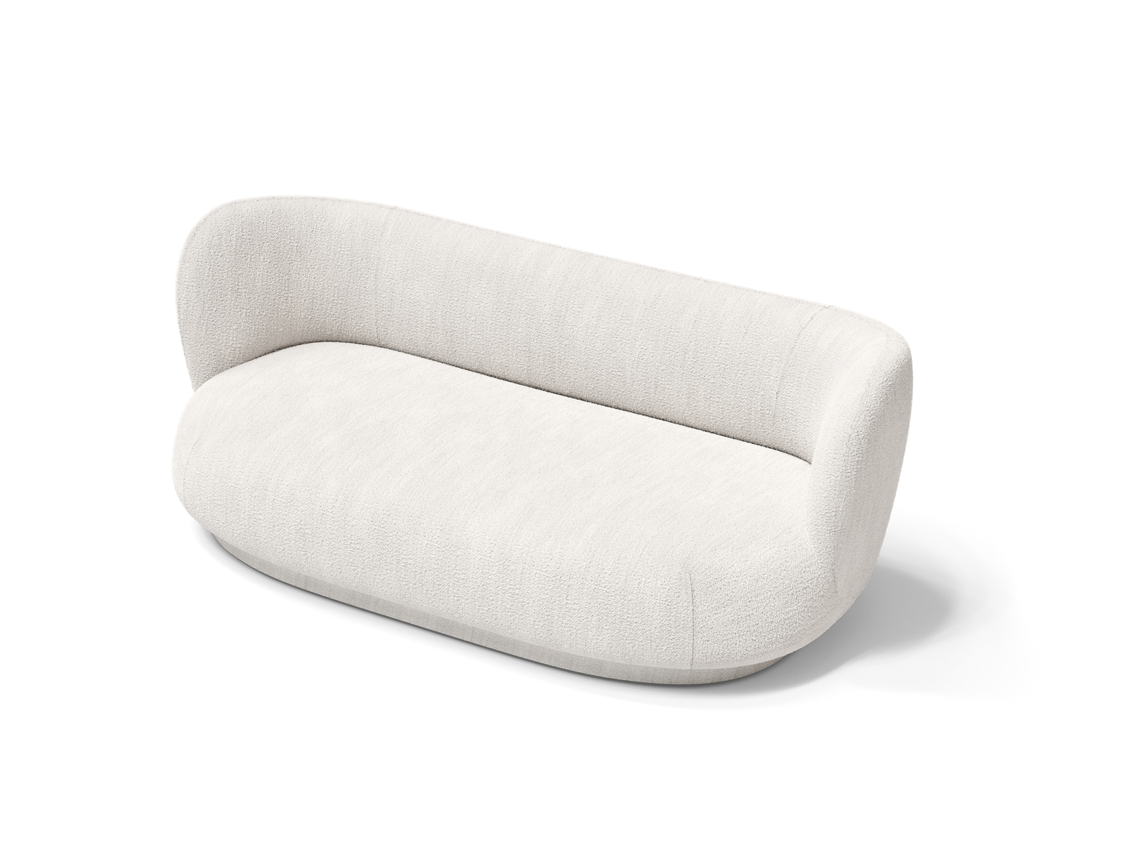 Rico Lounger Sofa - Bouclé - Off-white by Ferm Living