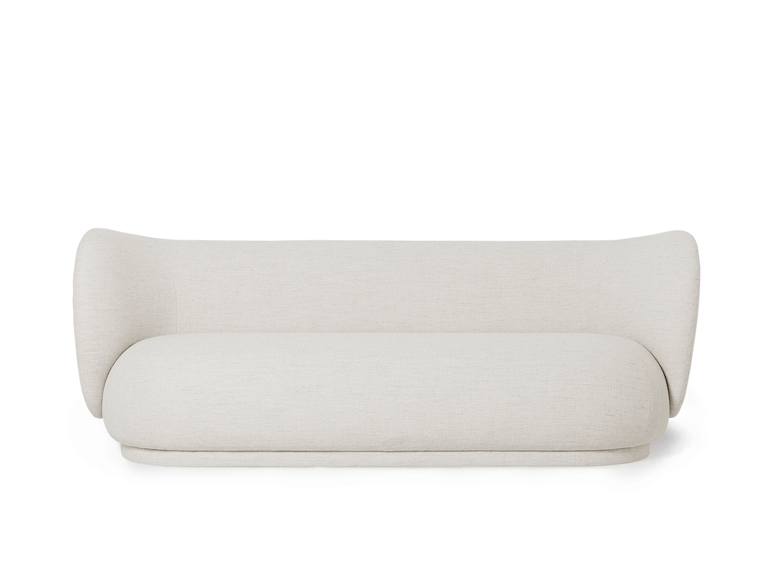 Rico Sofa 3-seater - Bouclé - Off-White by Ferm Living