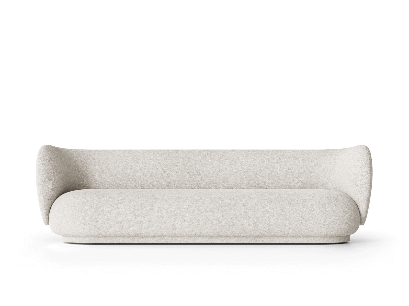 Rico Sofa 4-seater - Bouclé - Off-White by Ferm Living