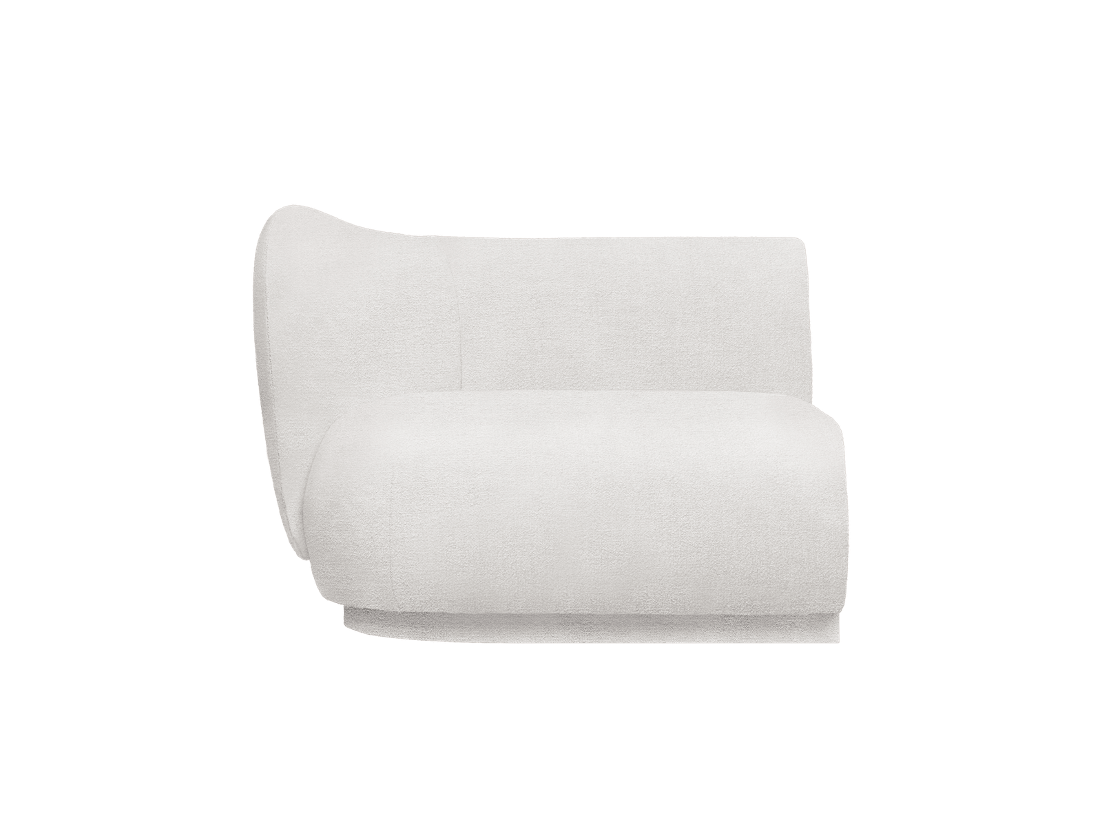 Rico Sofa Armrest Left - Bouclé - Off-White by Ferm Living