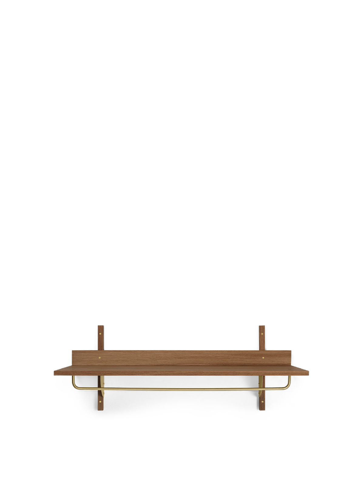 Sector Rack Shelf - Smoked Oak/Brass by Ferm Living
