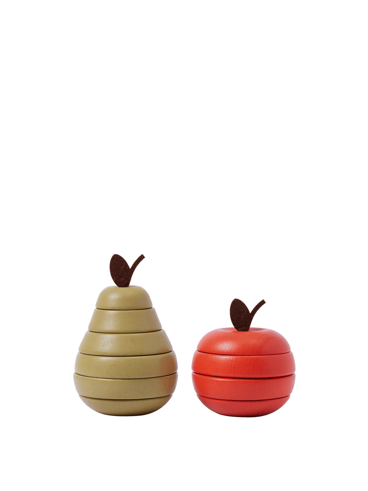 Stacking Apple and Pear - Set of 2 - Multi by Ferm Living