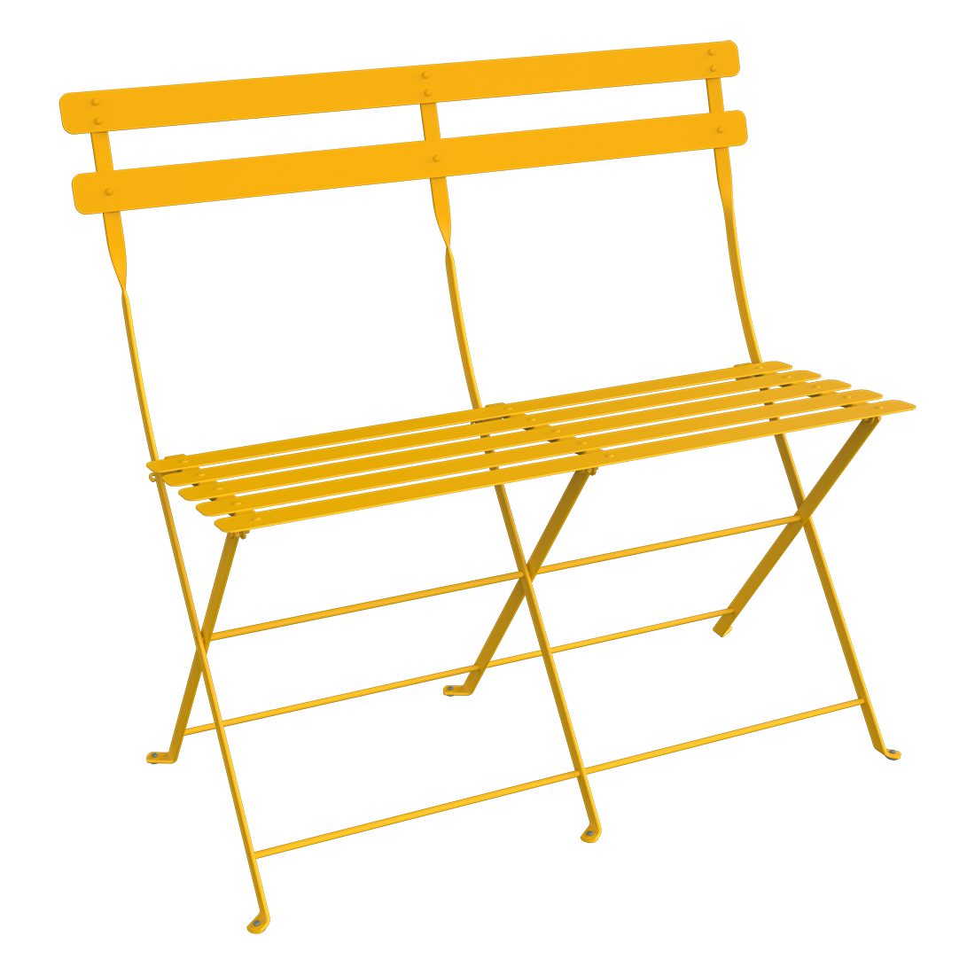 Banquette Bistro 2-Seater Ottoman - Stylish & Foldable Outdoor Bench by Fermob