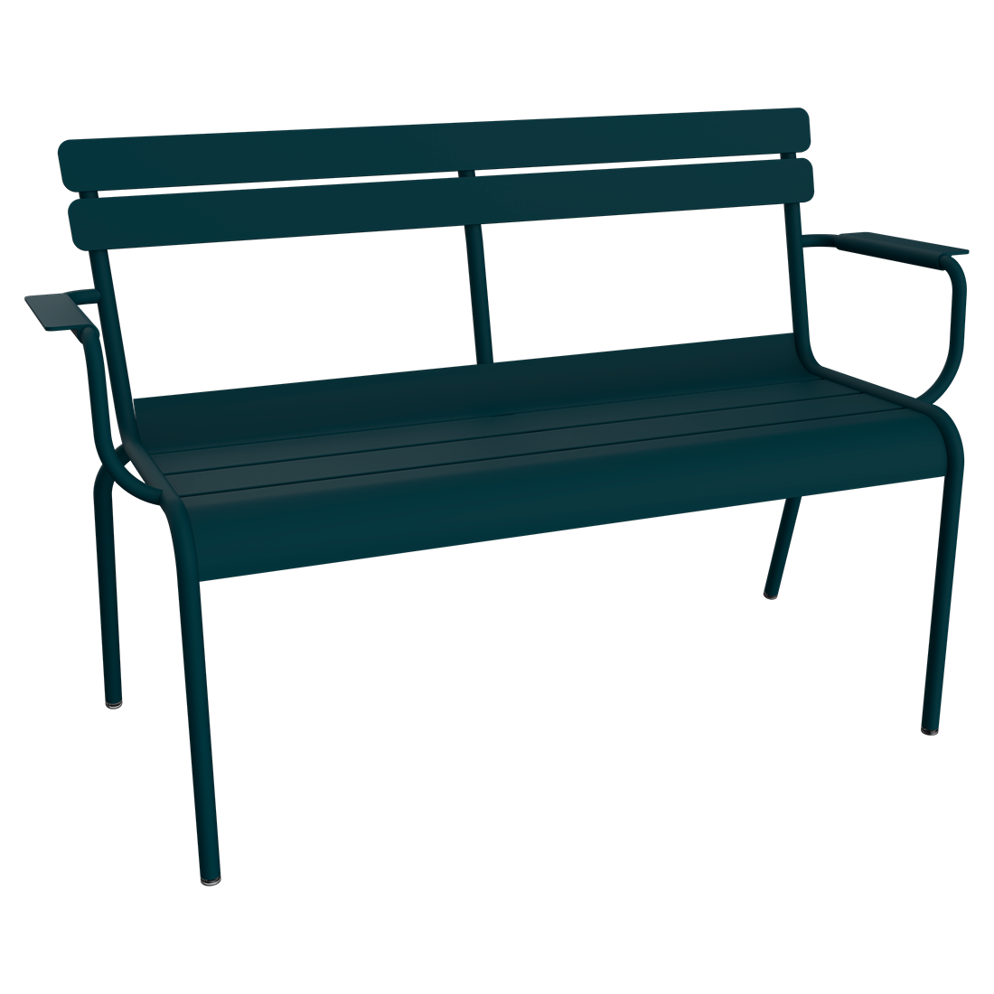 Banquette Luxembourg 2-Seater Garden Bench - Metal Bench by Fermob