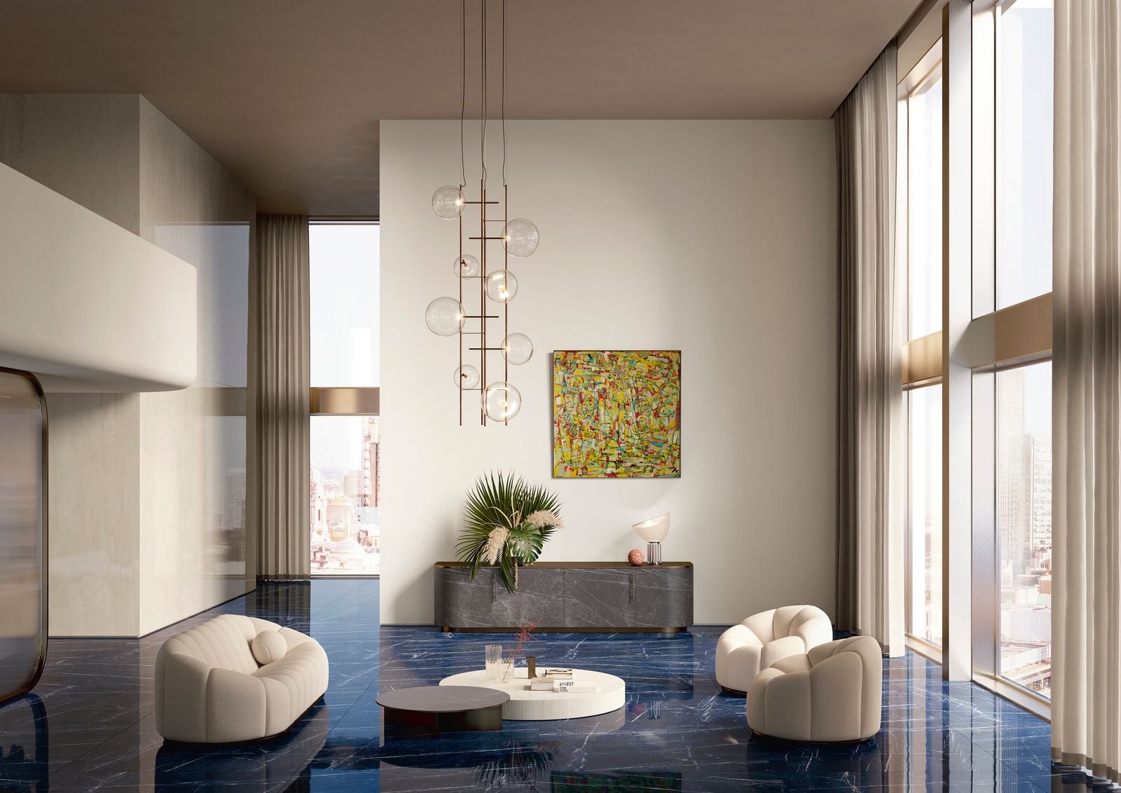 DIVINE BLUE by Fiandre Architectural Surfaces
