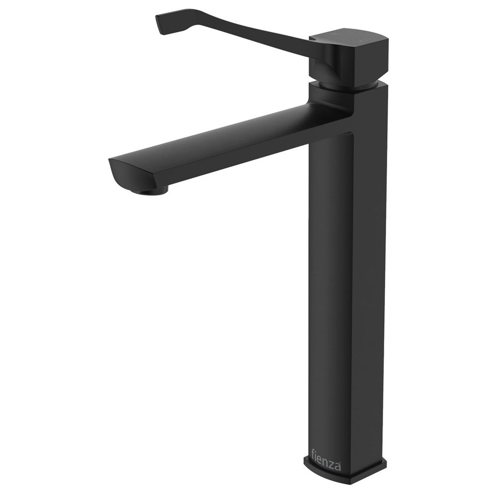 Koko Care Tall Basin Mixer, Matte Black by Fienza