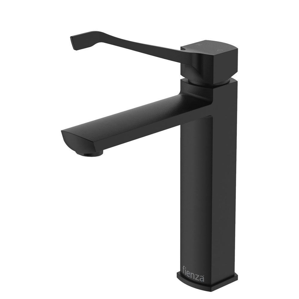 Koko Care Medium Basin Mixer, Matte Black by Fienza