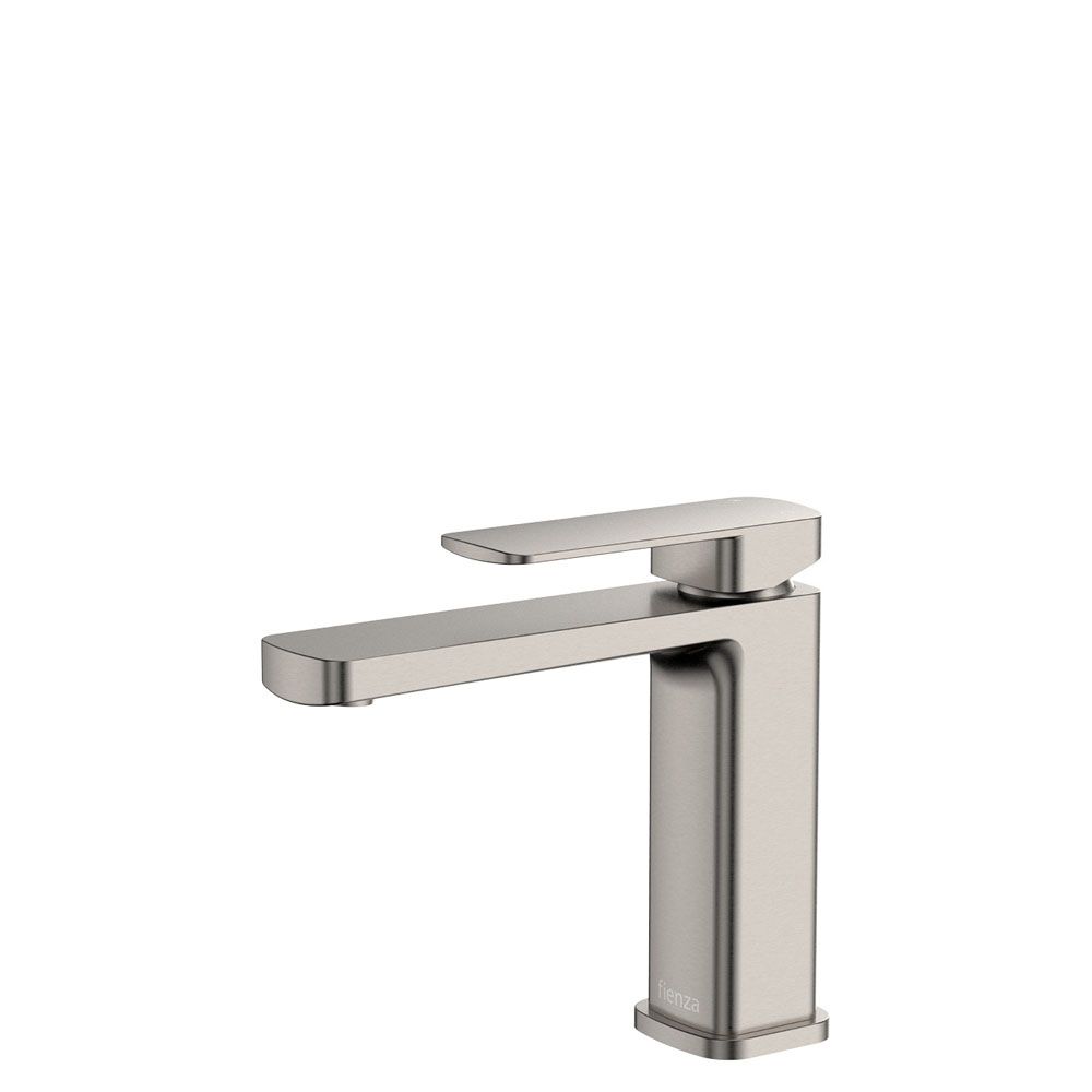 Tono Basin Mixer, Brushed Nickel by Fienza