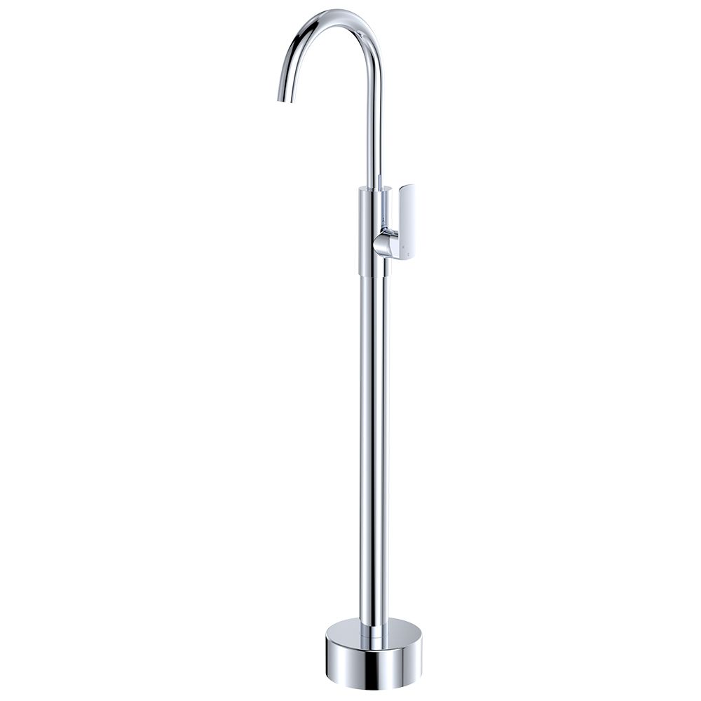 Tono Floor Mounted Basin/Bath Mixer, Chrome by Fienza