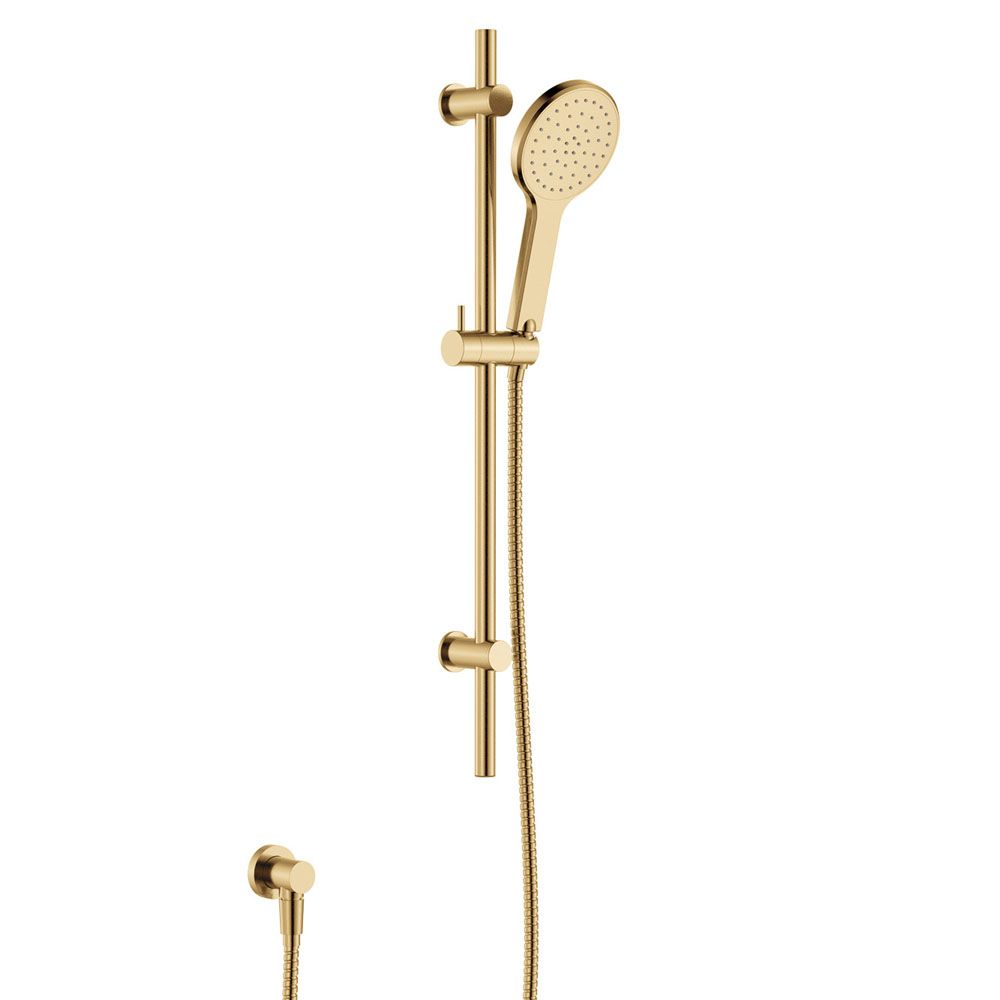 Kaya Rail Shower, Urban Brass by Fienza
