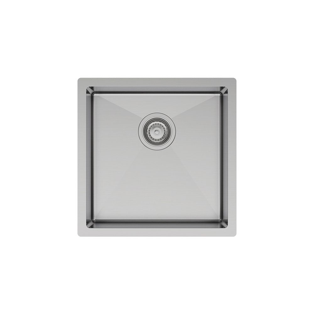 Hana 32L Single Kitchen Sink, Stainless Steel by Fienza
