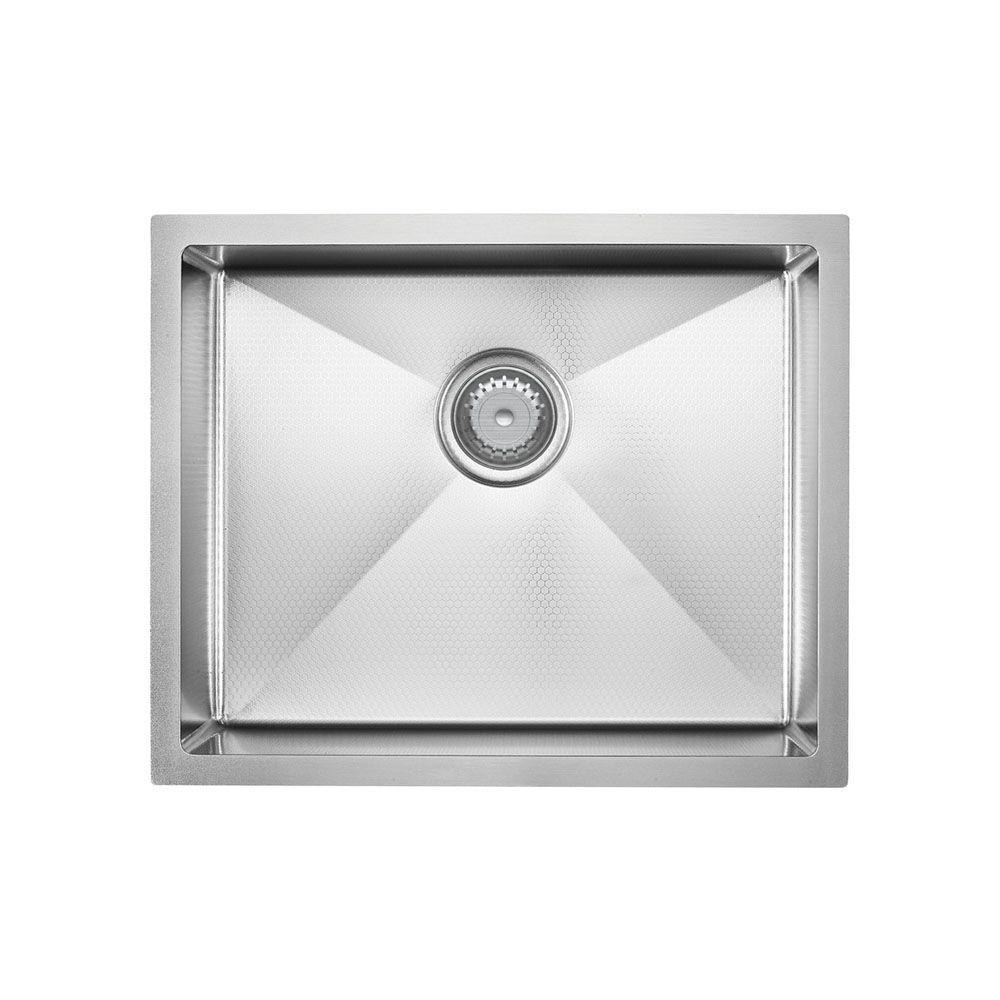 Hana Anti-Scratch 40L Single Kitchen Sink, Stainless Steel by Fienza